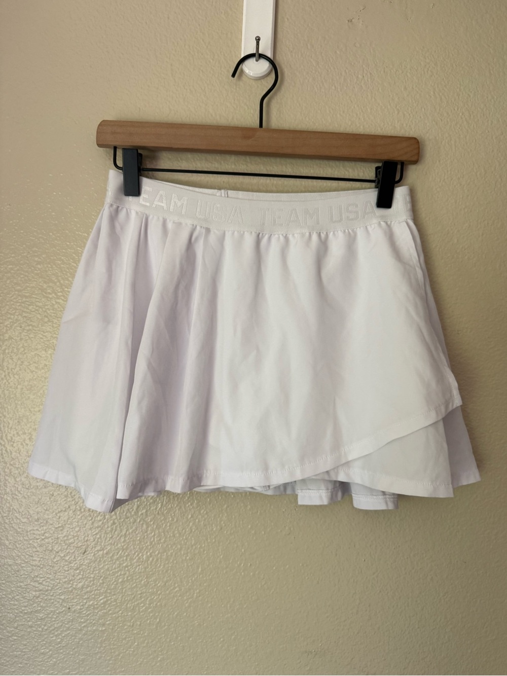 Team USA White Athletic Skort